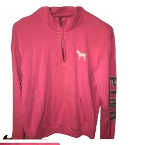 Pink Victoria Secret sweatshirt size xs